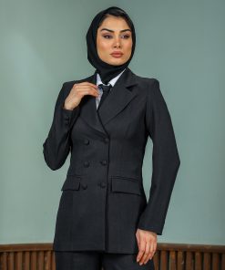کت شلوار شانتون شیش دکمه