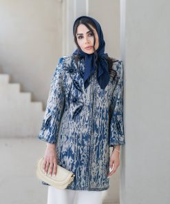 کت تک ژاکارد مجلسی مدل برگی
